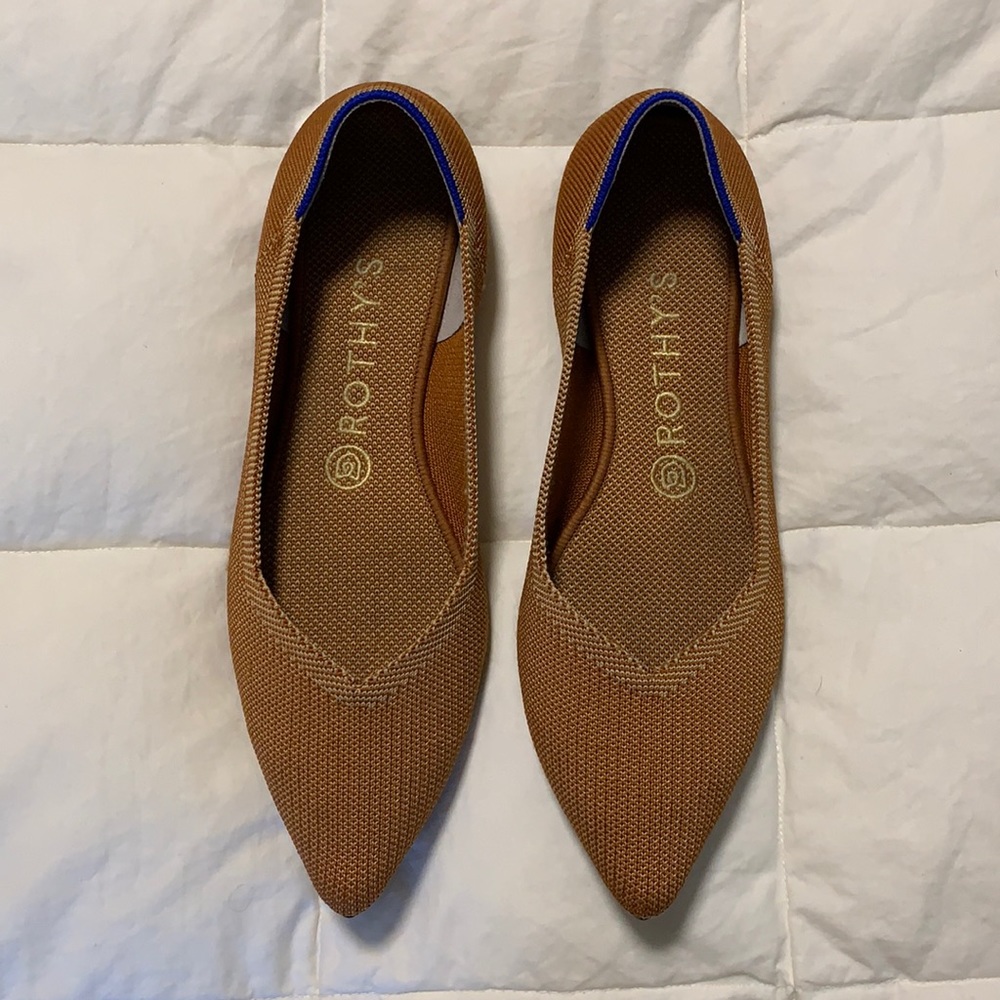 Rothy’s Fawn Pointed Toe women’s 9